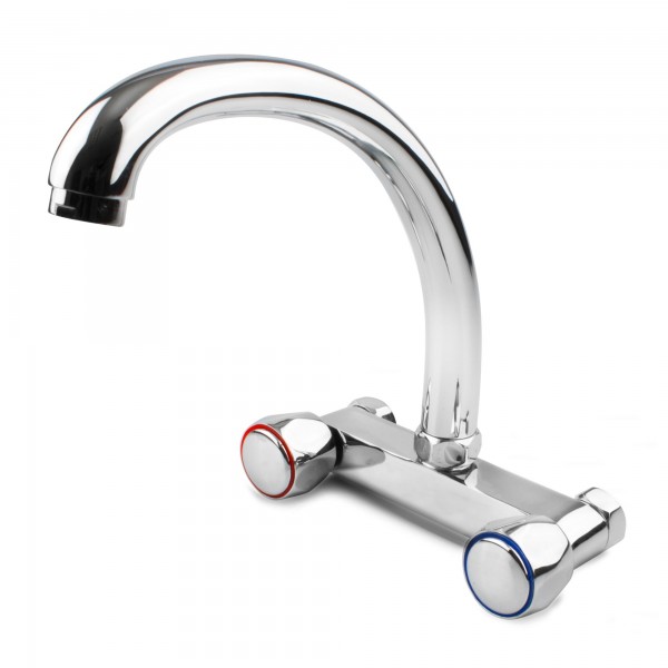 Bateria indic fregadero alto mural 15cm