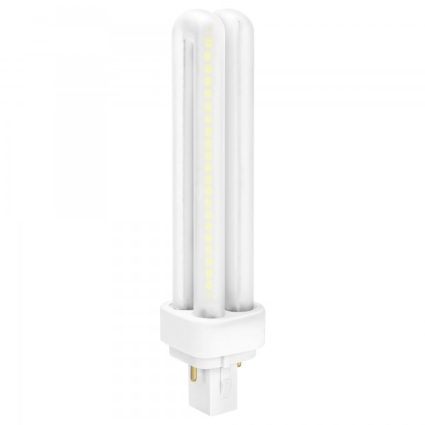 Bomb.led plc g24   9w. 230v. neutra