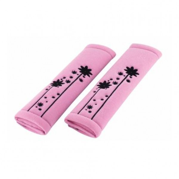 Almohadillas protectoras cinturón seguridad urban girl rosas
