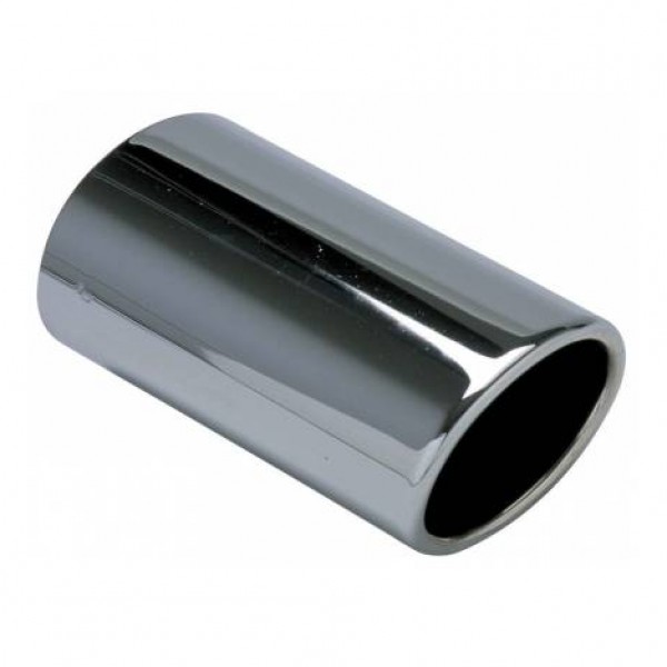 Cola escape race sport universal acero inoxidable ovalada