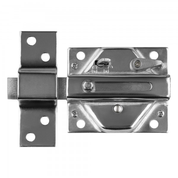 Cerrojo t/lince cromo 27x50mm.serr.