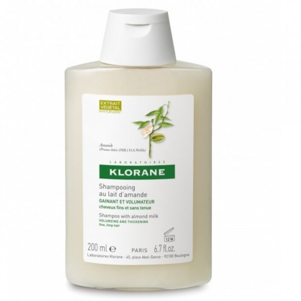 Klorane Champú Leche Almendras 200 ml