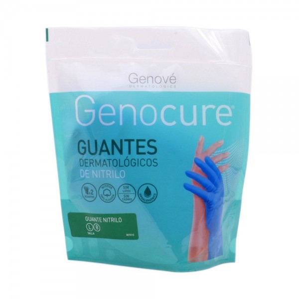 Genocure Guantes de Nitrilo Talla G8