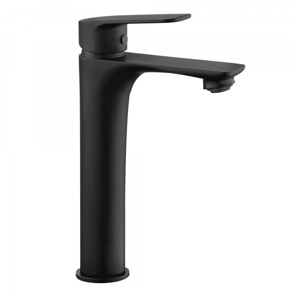Monomando coral black lavabo alto