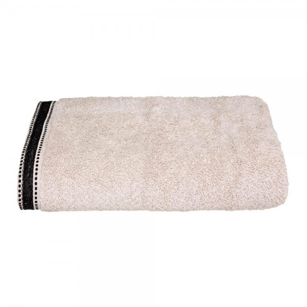 Toalla de baño joia 550 g / m² 100% algodón color lino 70 x 130 cm