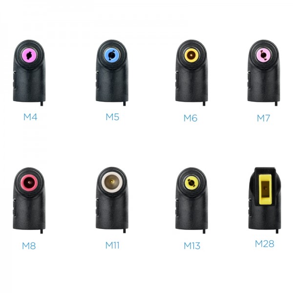 Tooq cargador portátil 65w 8 conectores