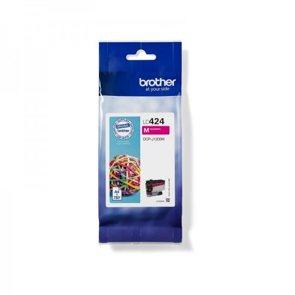 Brother cartucho lc424m magenta