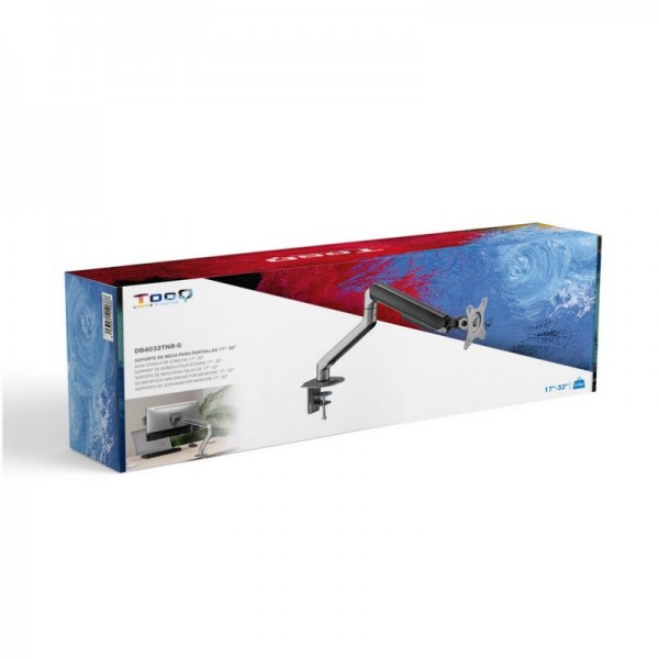 Tooq db4032tnr-g  soporte mesa monitor/tv 17-32"
