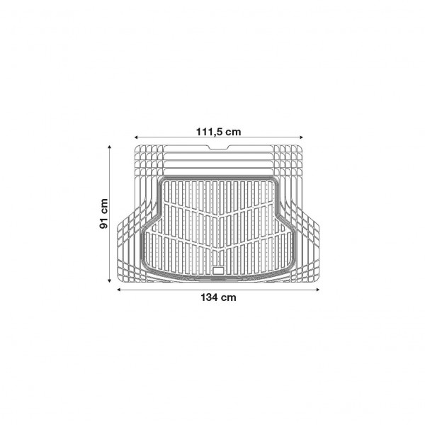 Alfombra de Goma para Maletero