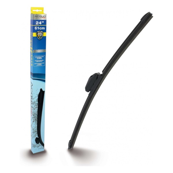 Escobilla Limpiaparabrisas Modelo Aquan61 Ultra Flex Series 24" 61 cm 1 Unidad con 8 Adaptadores