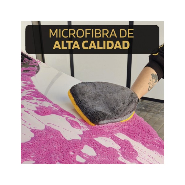 Guante de Lavado de Microfibra Billionaire Cuida la Carrocería Sin Arañazos 26 x18 cm