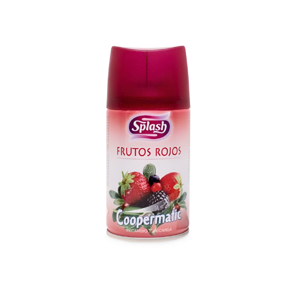 Coopermatic Splash ambientador Frutos rojos 250ml