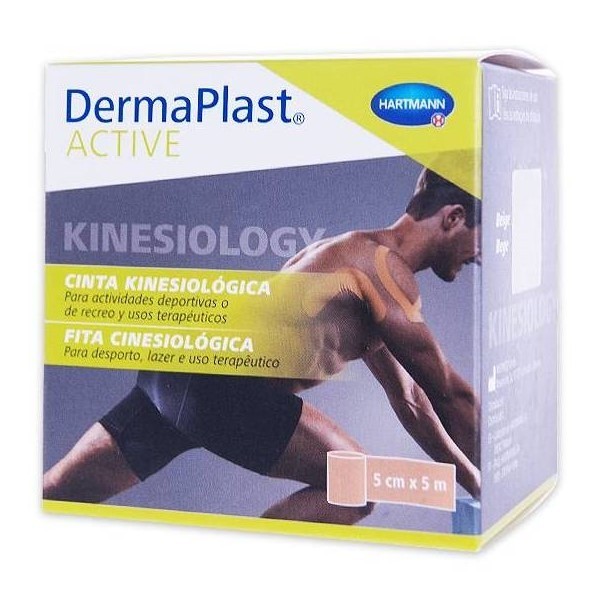 Dermaplast Active Cinta Kinesiologica Beige 5cm 