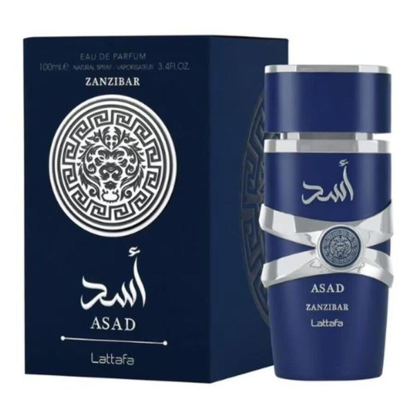 Lattafa asad zanzibar eau de parfum 100ml vaporizador