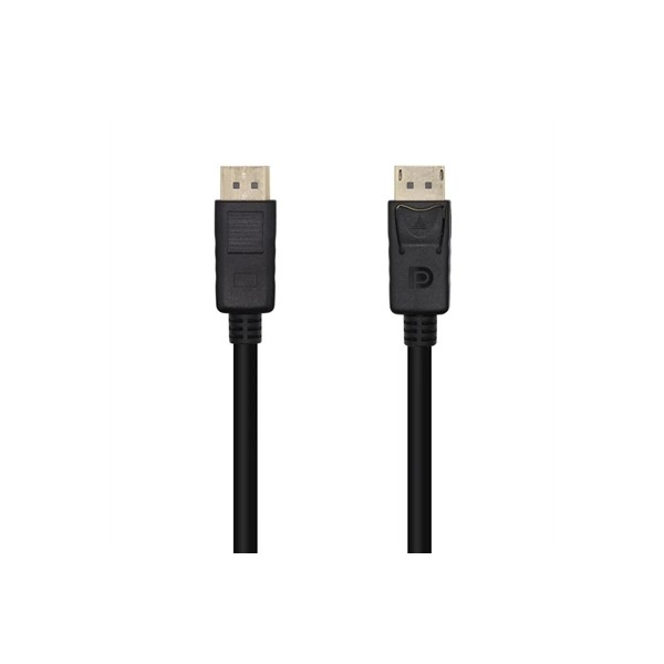 Aisens cable dp v1.2 4k@60hz dp/m-dp/m negro 2.0m