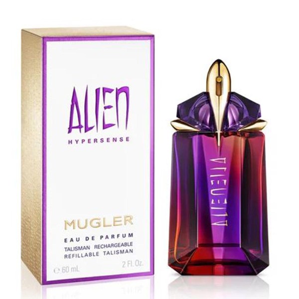 Thierry mugler alien hypersense eau de parfum talismas recargable 60ml