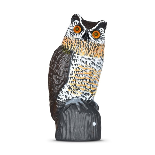 Buho ahuyentador solar 40cm.