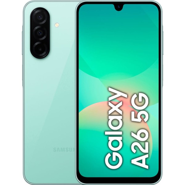 Samsung galaxy a26 5g light green / 8 + 256gb / 6,7" super amoled fhd+