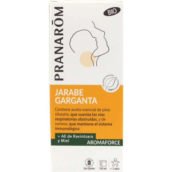 Pranarôm Aromaforce Jarabe Garganta 150ml