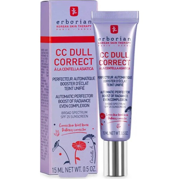 Erborian Cc Dull Correct Crema Iluminadora (Pigmentos Violetas) SPF 25 15 ml
