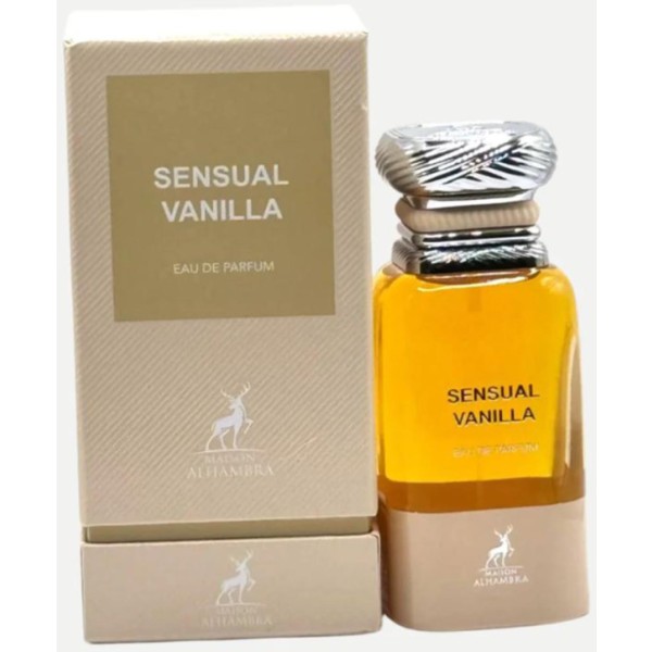 Maison alhambra sensual vanilla eau de parfum 80ml vaporizador