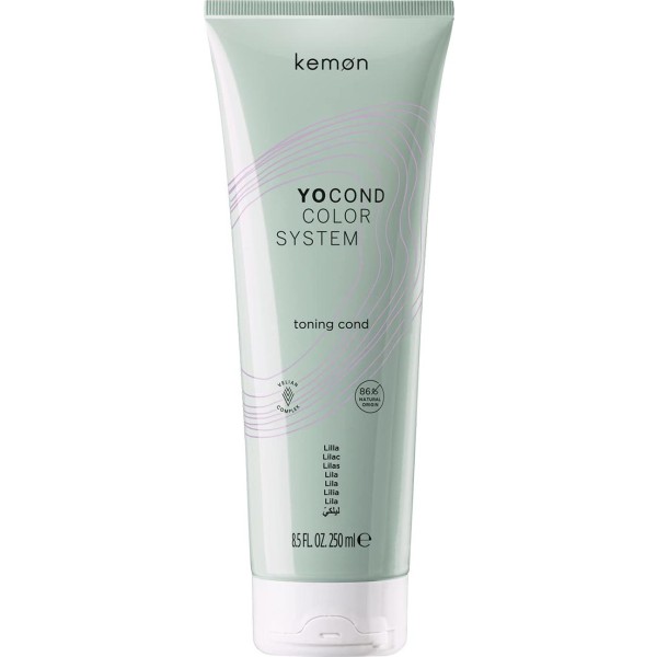 Kemon yocond system toning acondicionador lila 250ml