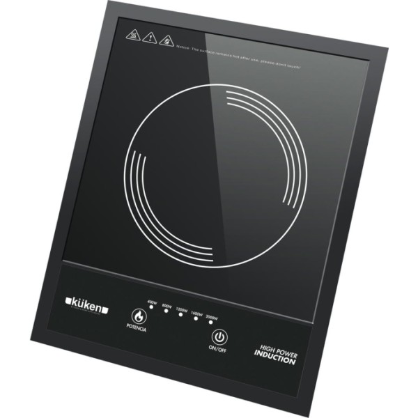 Placa induccion 2000w.