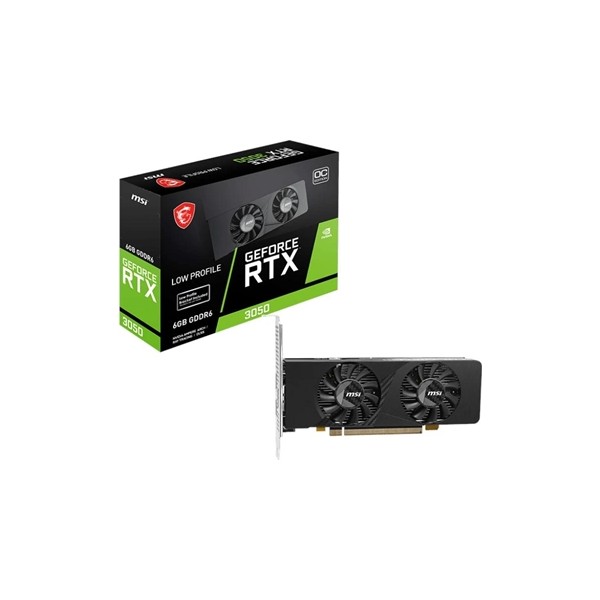 Msi vga nvidia rtx 3050 lp e 6g oc ddr6