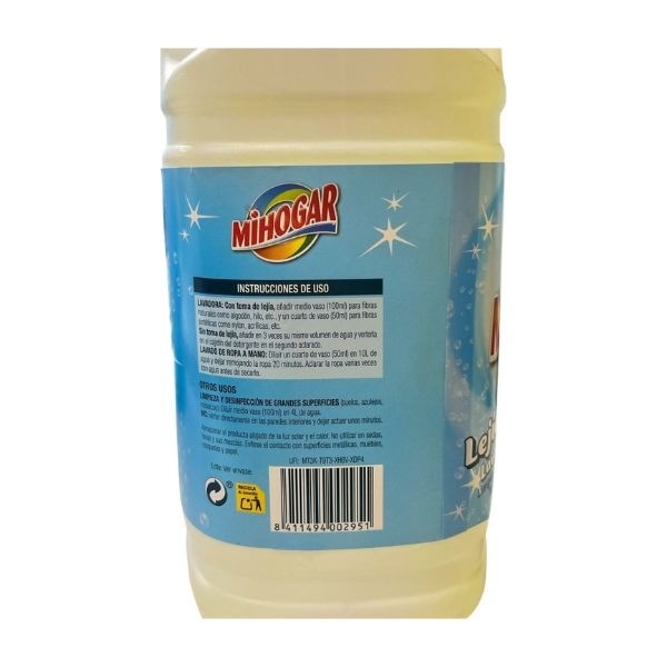 Mihogar lejía para ropa 2L