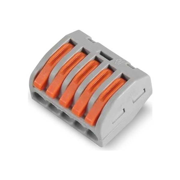 Conector rapido 5tomas 0,5-2,5mm