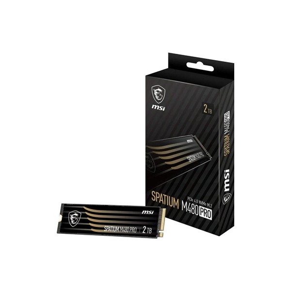 Msi ssd spatium m480 pro 2tb pcie 4.0 nvme 7400mbs