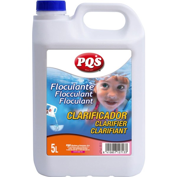 Floculante clarificante líquido, garrafa 5 l