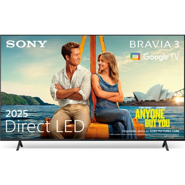 Sony bravia 3 k-85s3 / televisor smart tv 85" direct led uhd 4k hdr