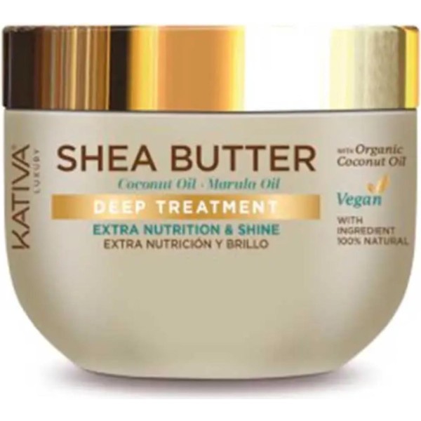 Kativa shea butter coconut oil tratamiento 300ml