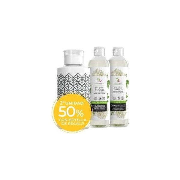 Agua Micelar 2Uds+Botella Vidrio